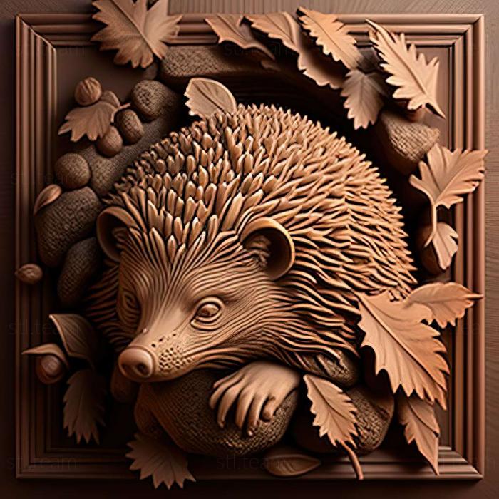 3D model hedgehog (STL)